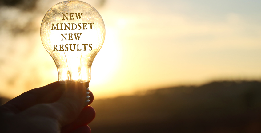 Light bulb illustration representing fresh mindset for interior design success in Colorado