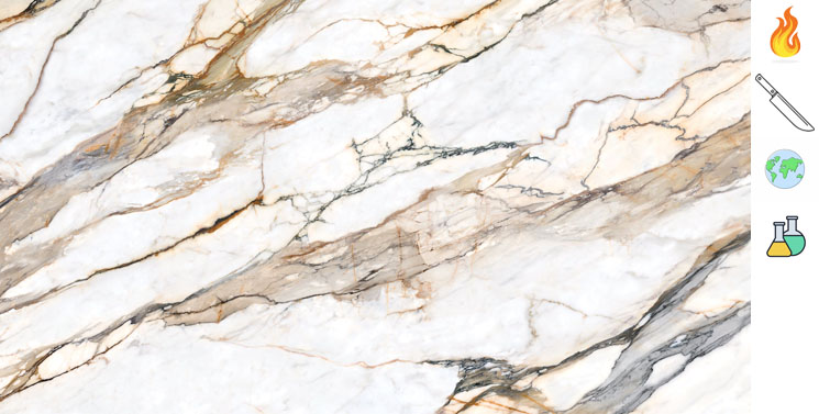 Porcelain kitchen countertop used in a high-end Colorado interior design project