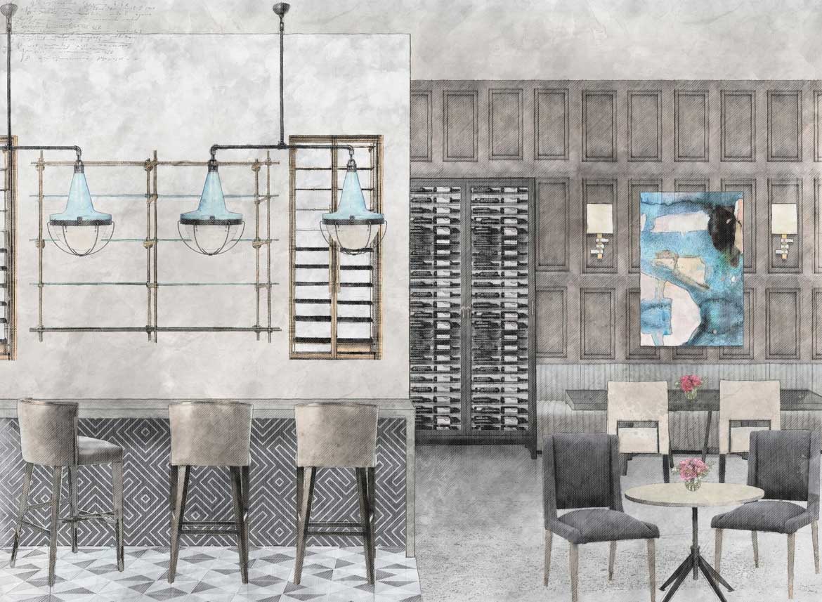 restaurant and bar interior design